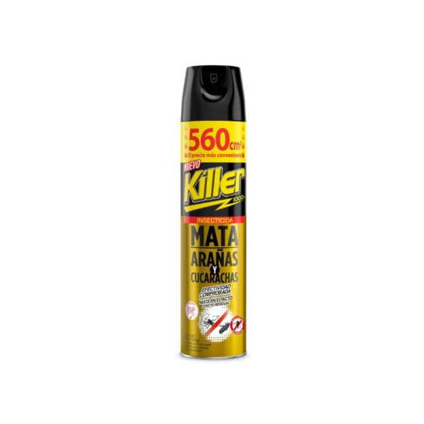 Insecticida Arañas y Cucarachas 560 cc Killer