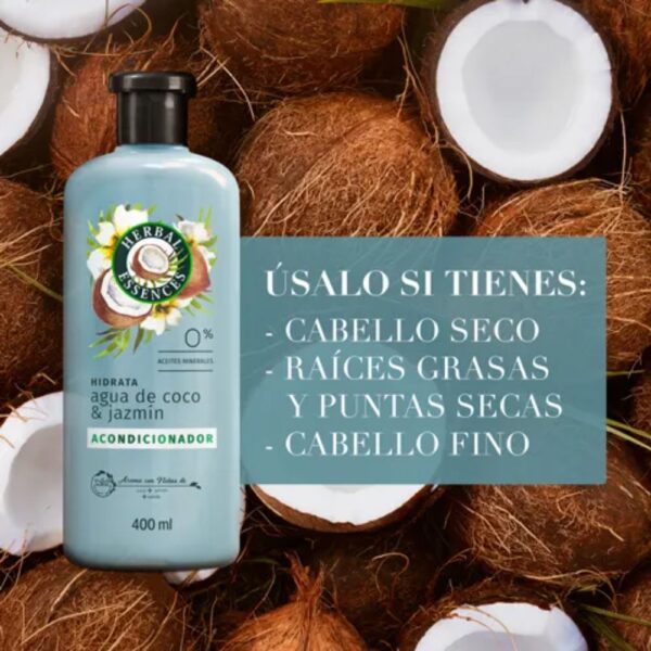 Acondicionador Agua De Coco & Jazmin 400 ml
